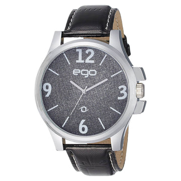 Maxima EGO Men Grey Dial Analogue Watch - E-01067LAGC